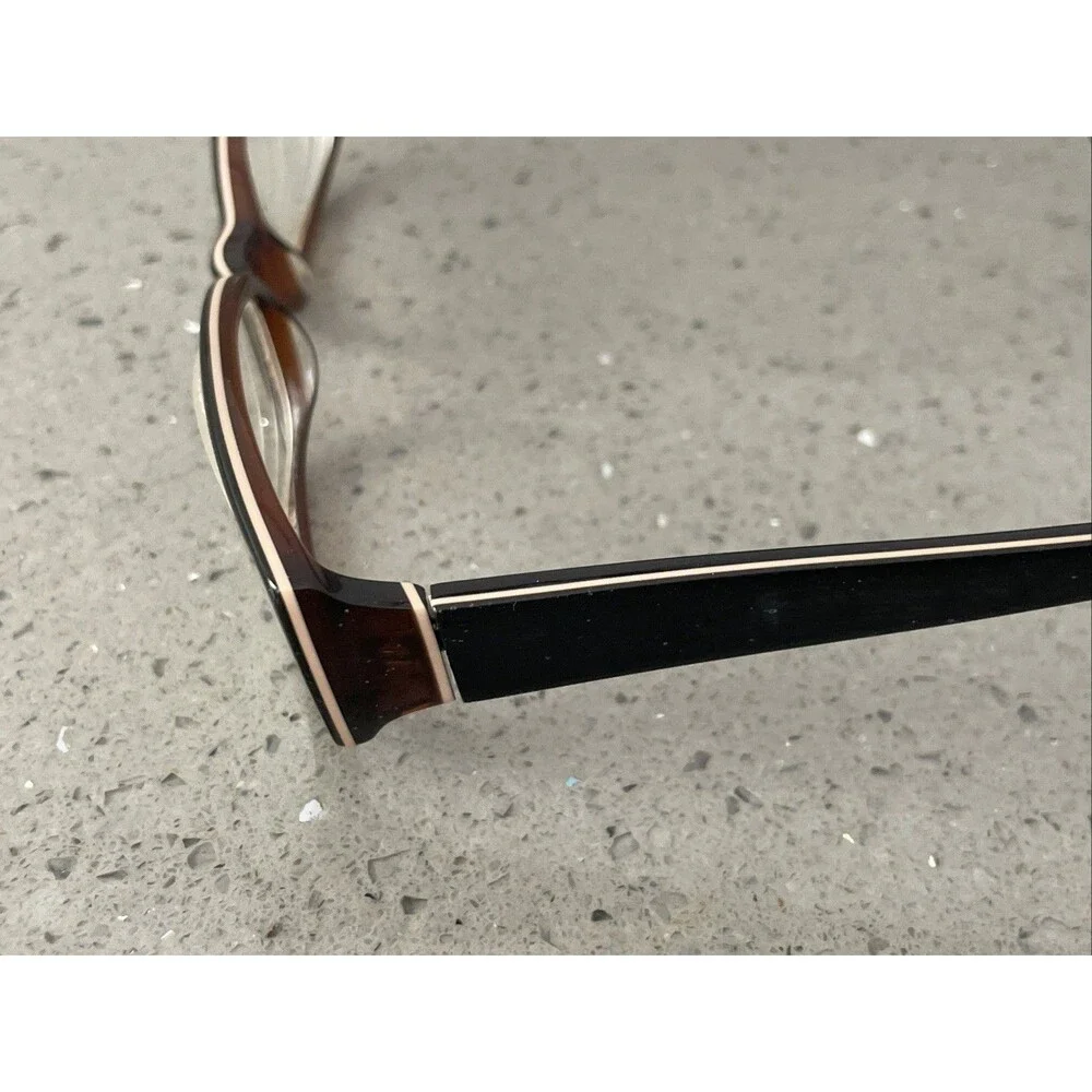 REALITY 3709 BROWN EYEGLASSES FRAMES ONLY 51-16-140 Full Rim Rectangle